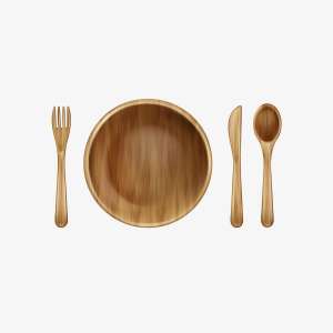 Wooden Dinner Set