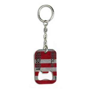 Dog Tag Keyring - Aberdeen Bar Scarf
